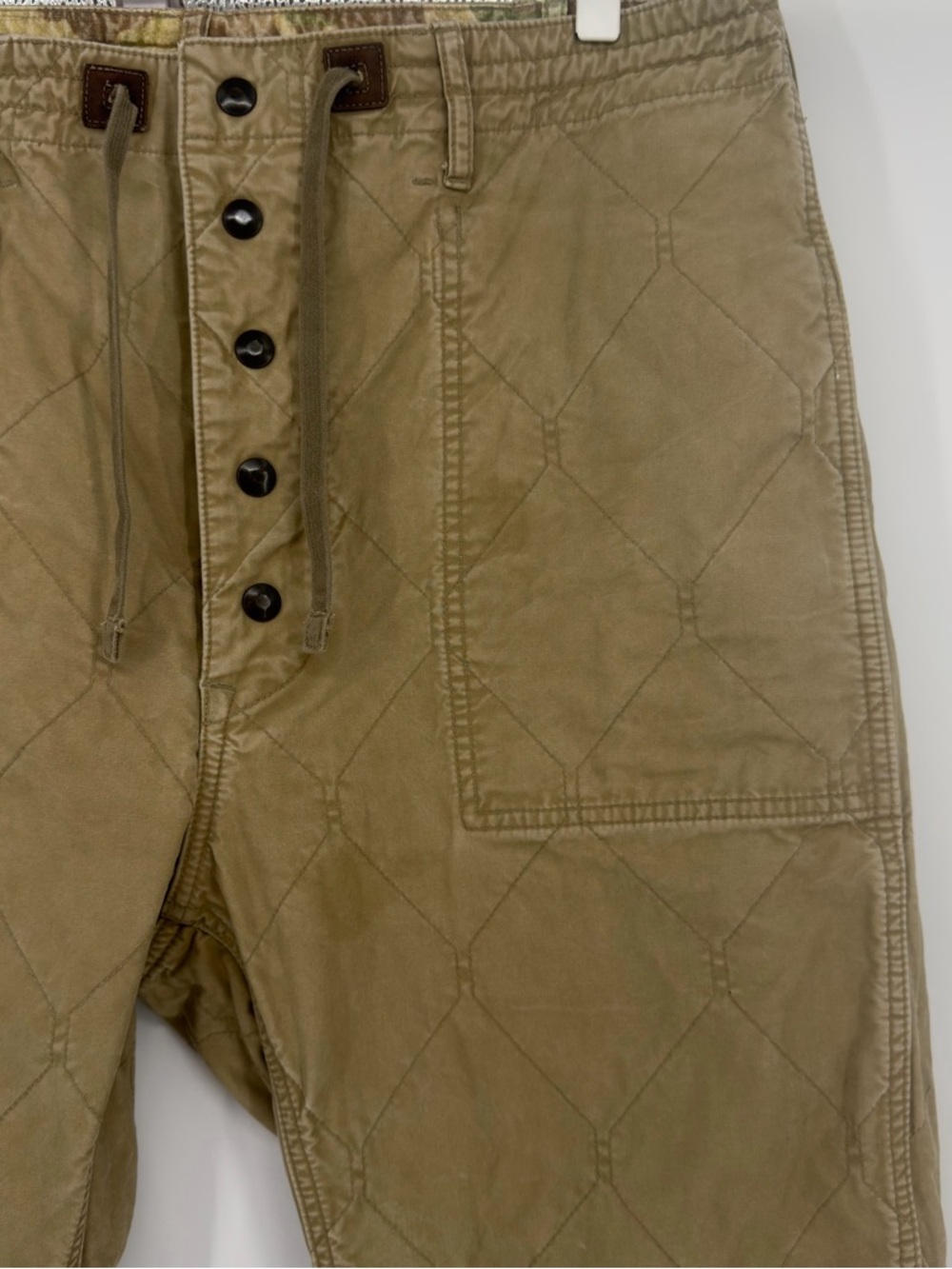RARE Vintage RRL Double RL P42 Experimental Camo Trousers Reversible Military 34 - Picture 13 of 16